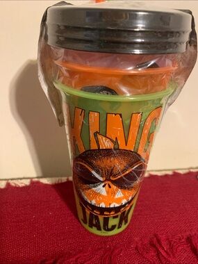 King Jack Halloween Party Cup - Green and Orange